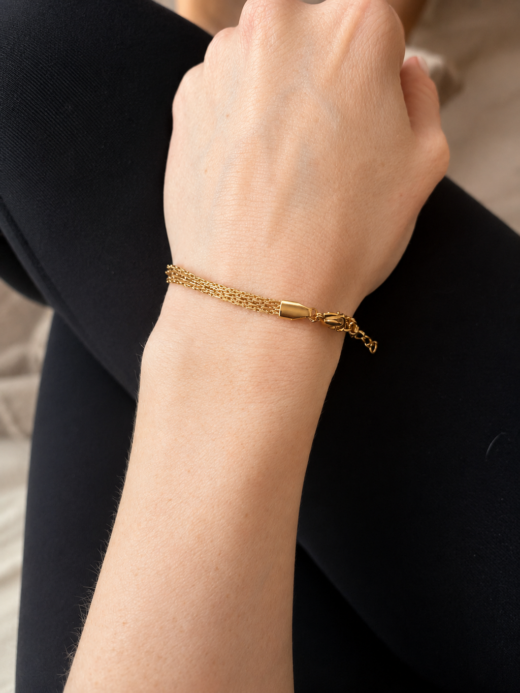 Golden Drift Bracelet