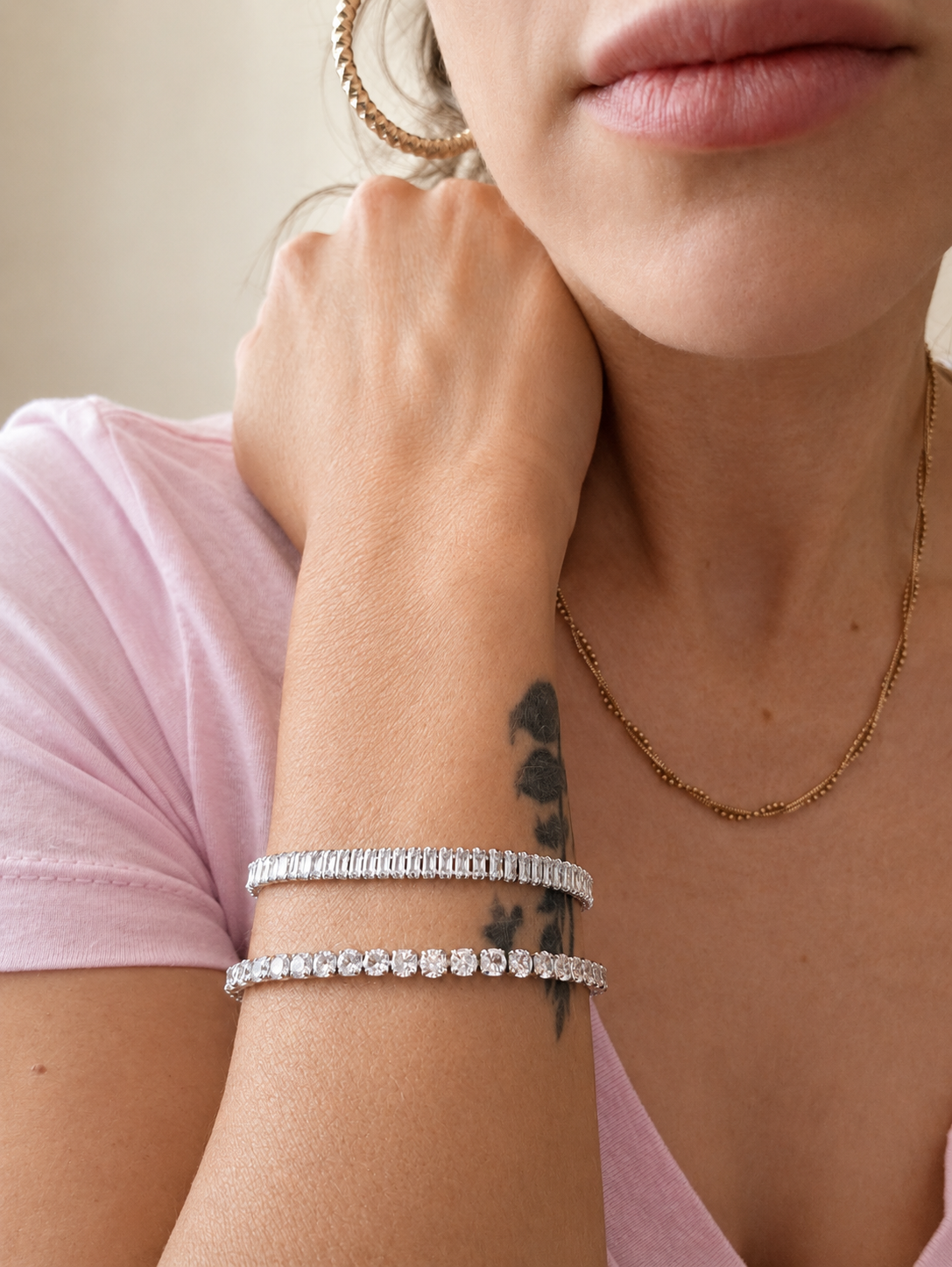 The Wesley Tennis Bracelet