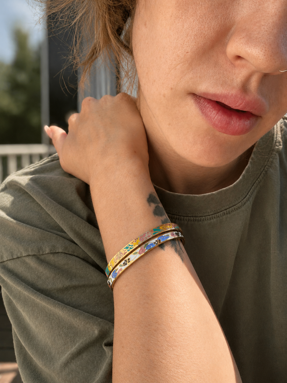 Coastal Garden Bangle