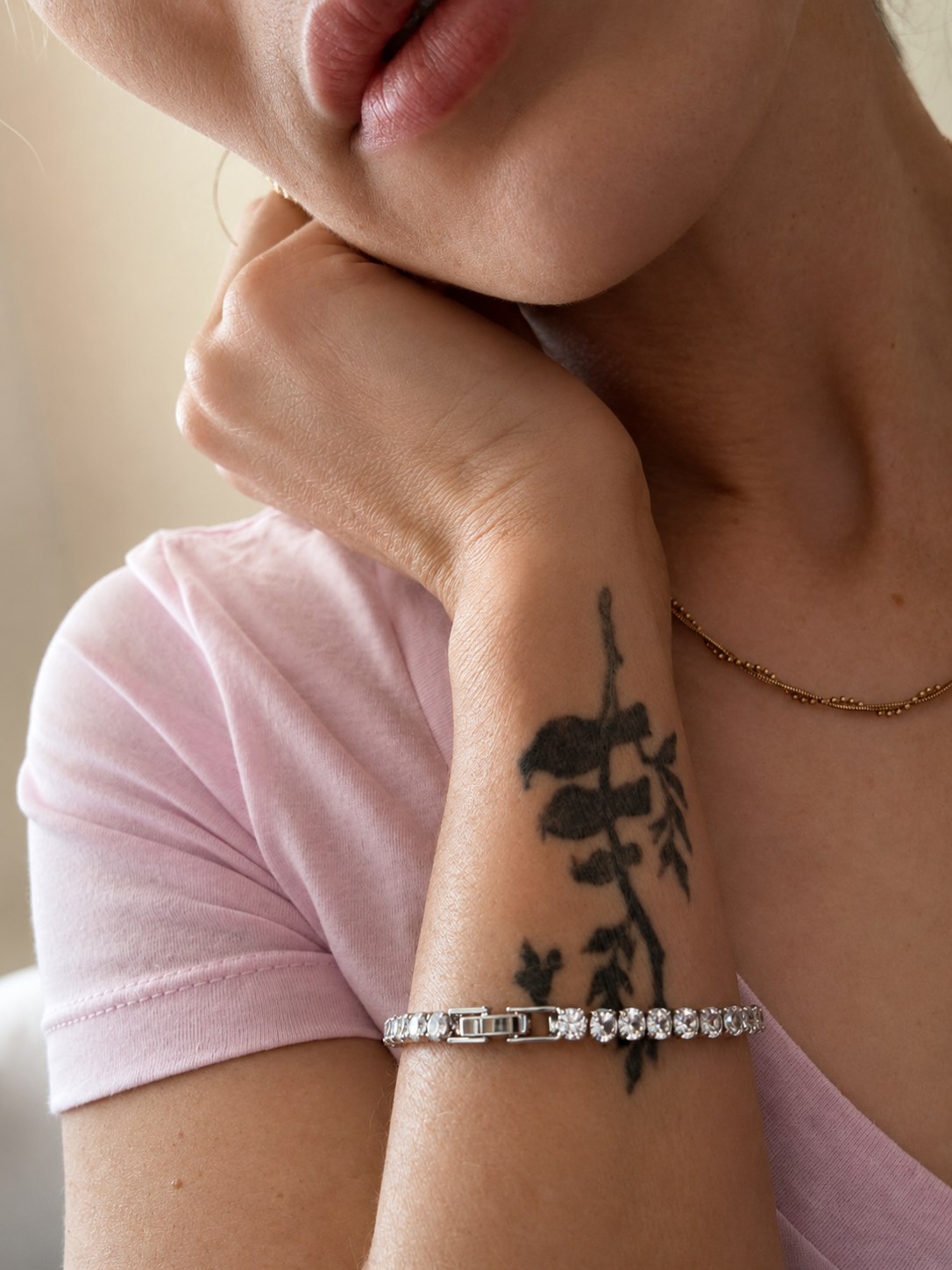 The Wesley Tennis Bracelet