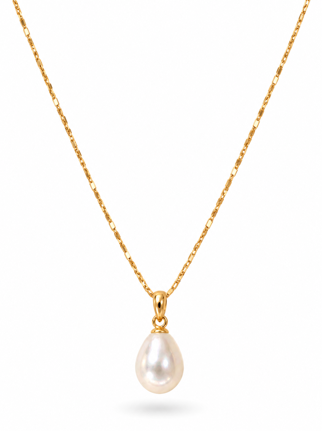 Freshwater Teardrop Pearl Necklace