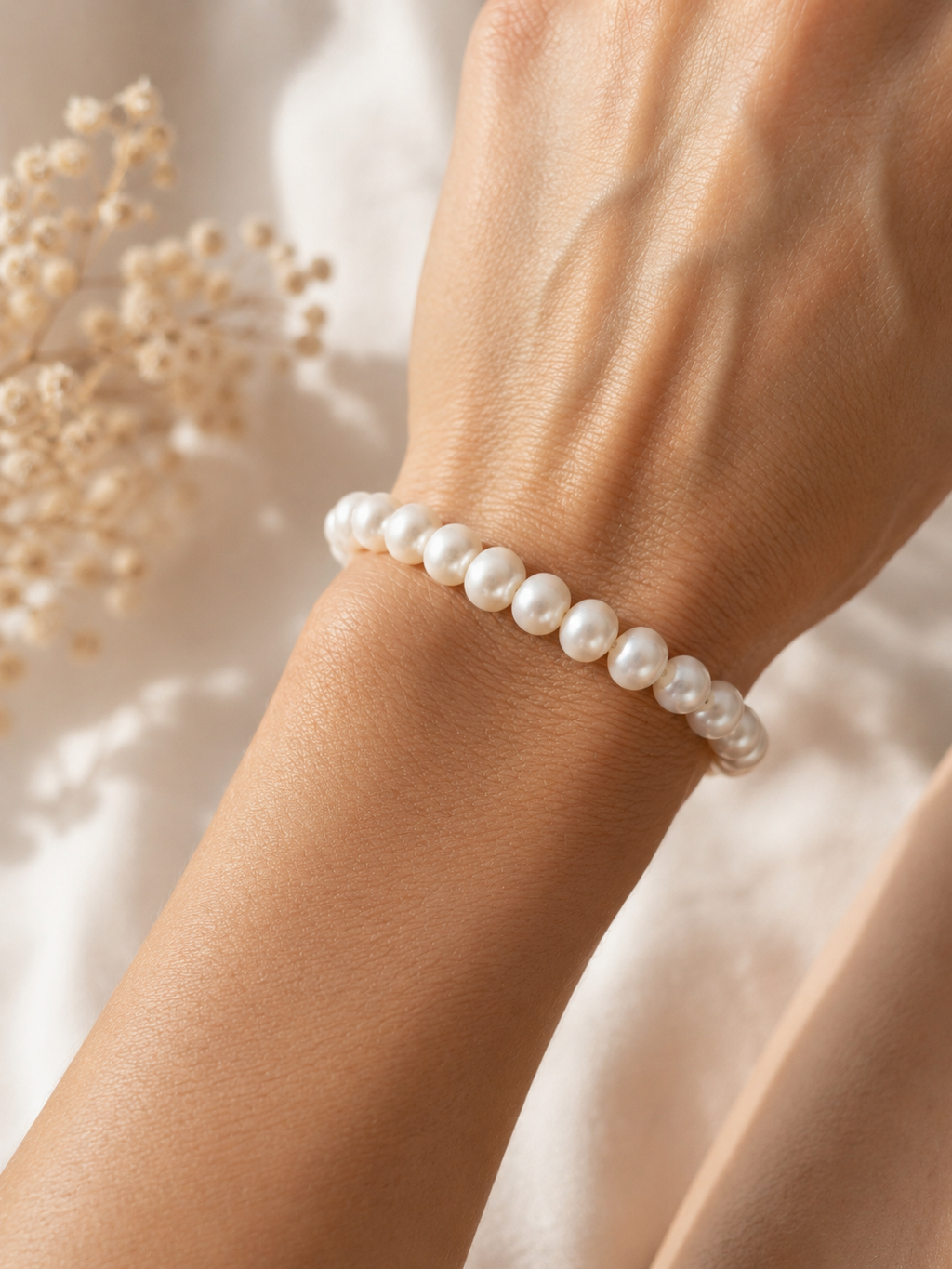 The Ivory Tide Pearl Bracelet