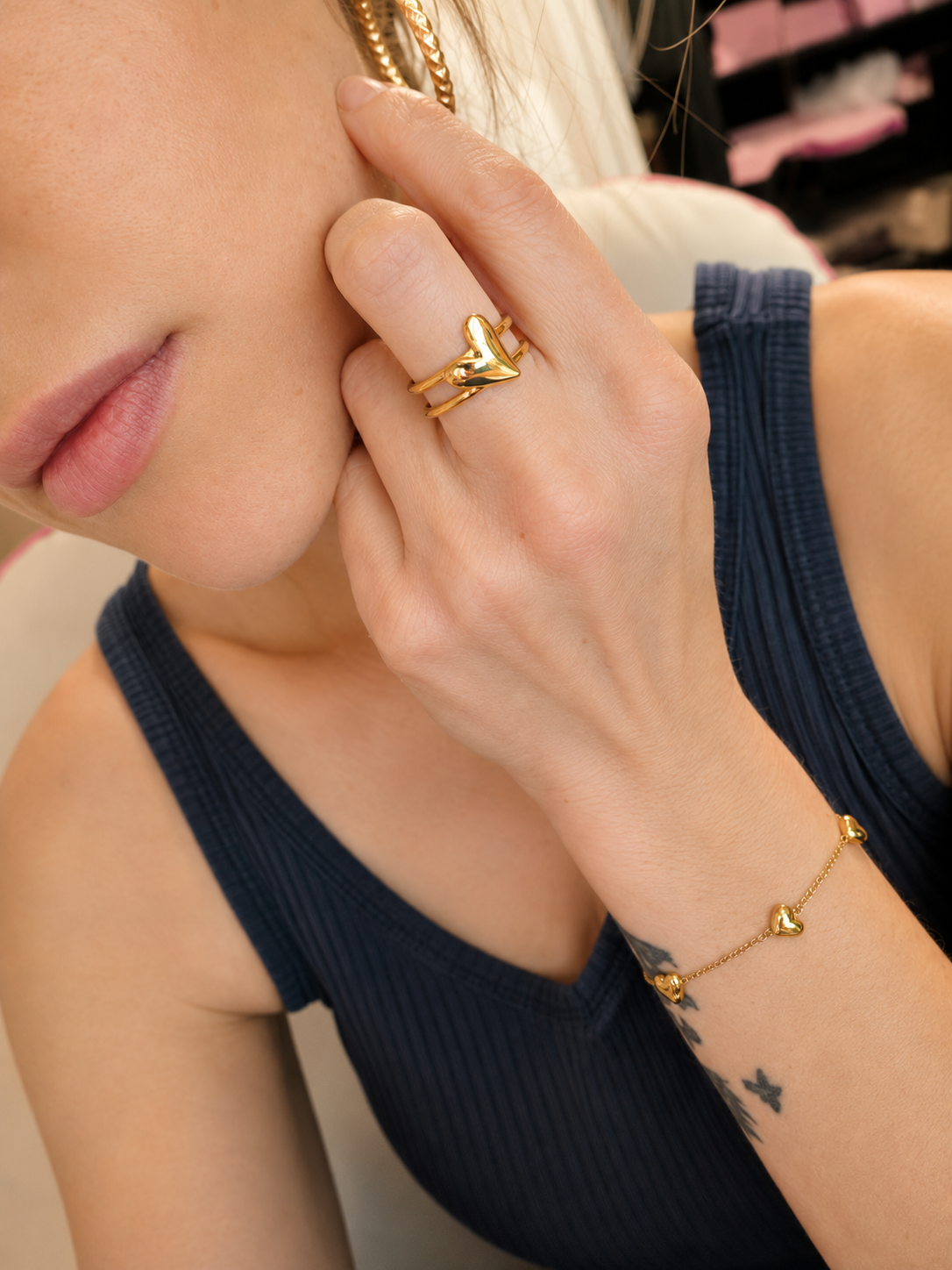 Coastal Heart Ring