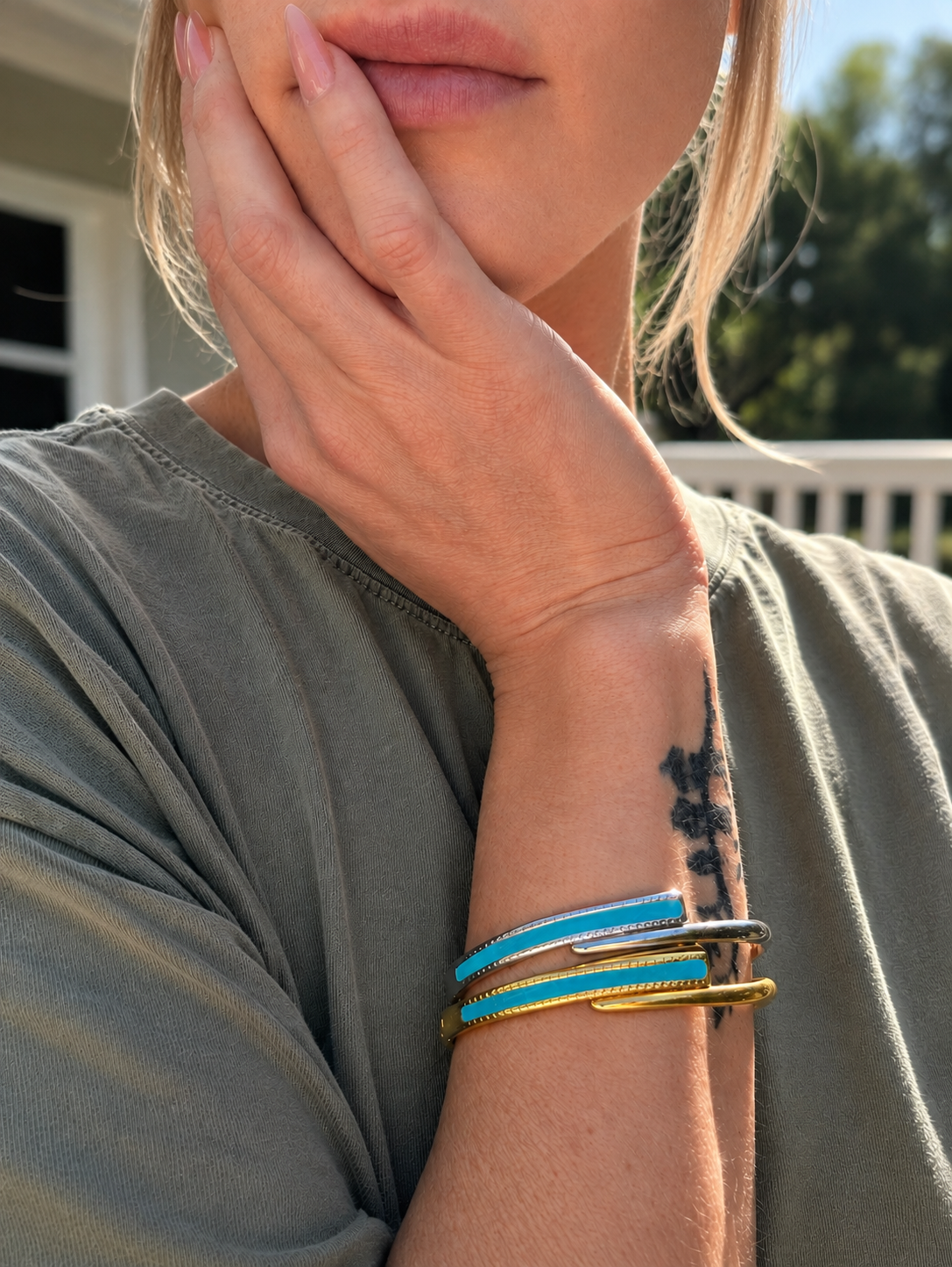 Blue Horizon Cuff