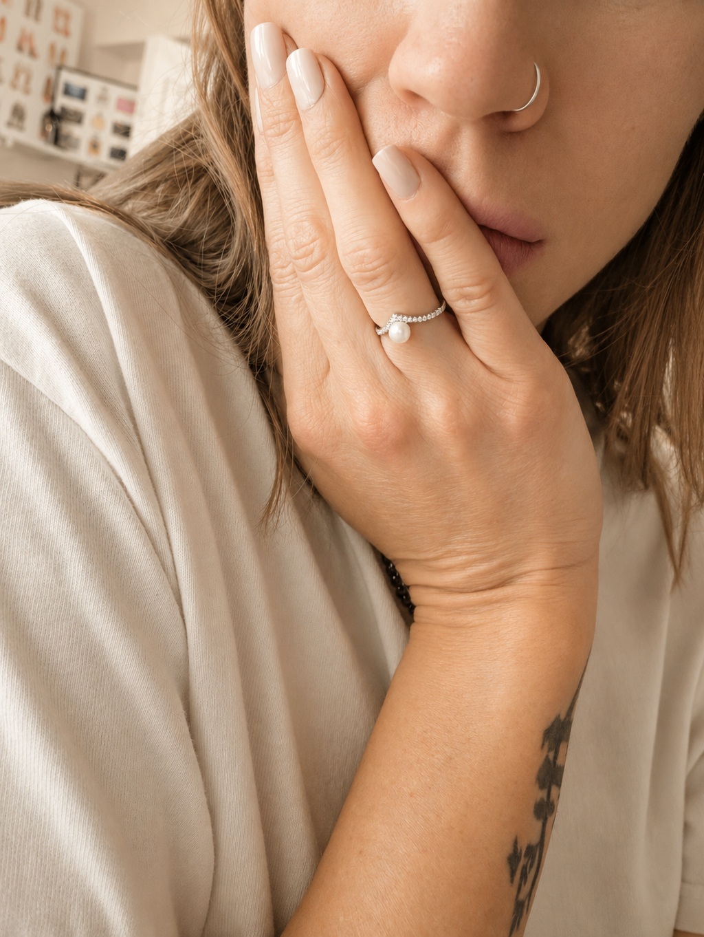 The Maris Pearl Ring