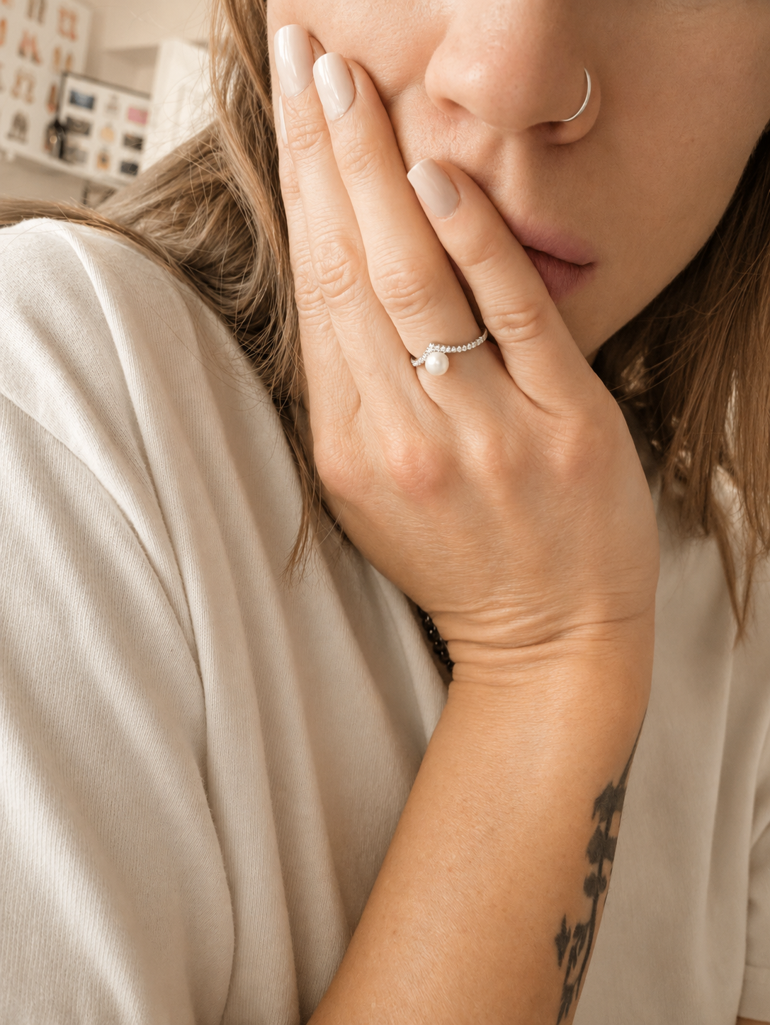 The Maris Pearl Ring