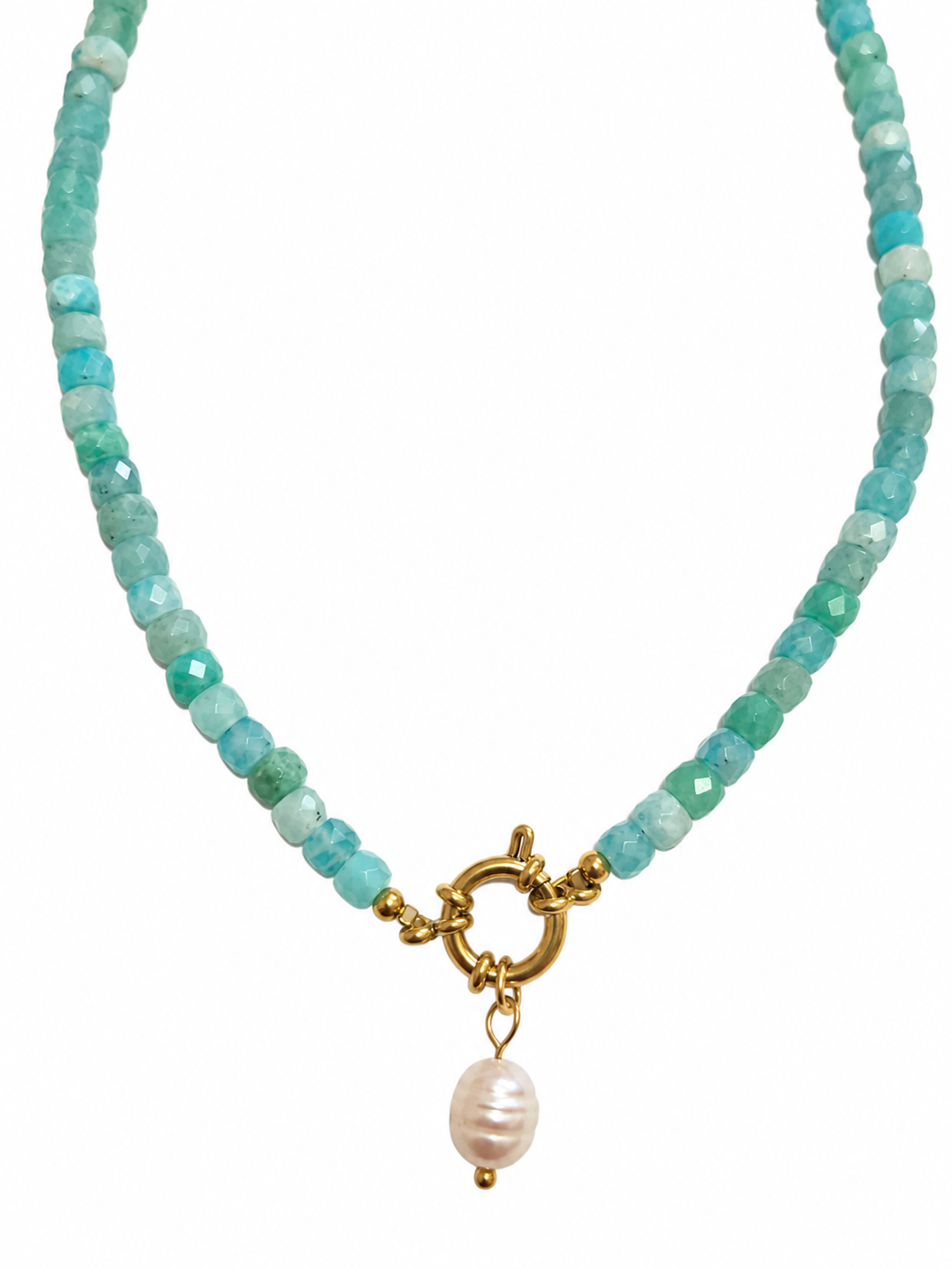The Living Waters Amazonite Necklace