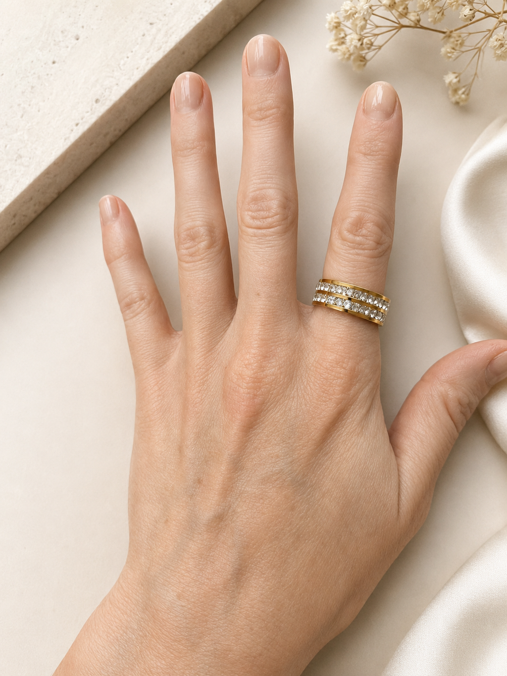 The Gold Plated Tara Ring