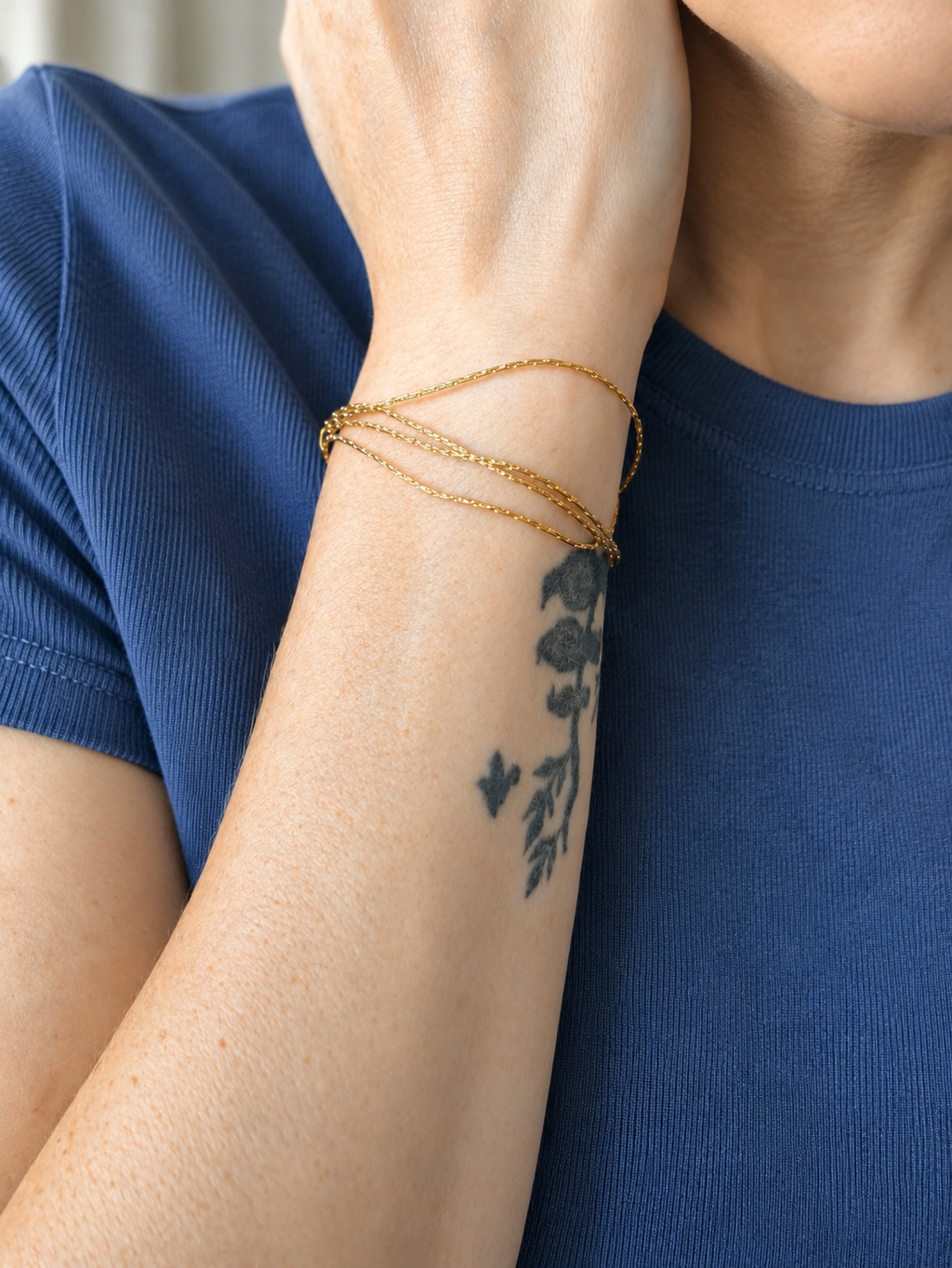 Golden Drift Bracelet