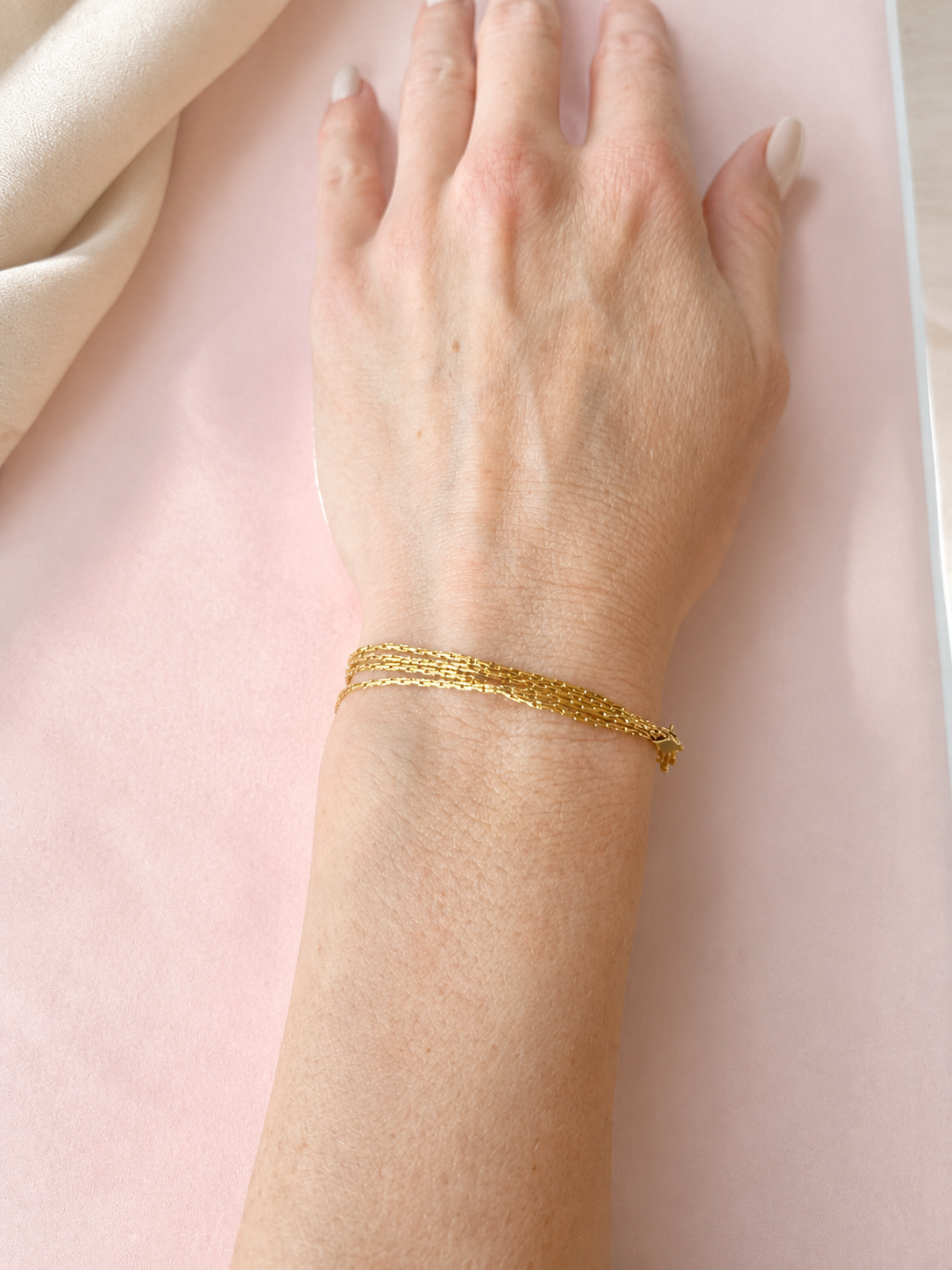 Golden Drift Bracelet