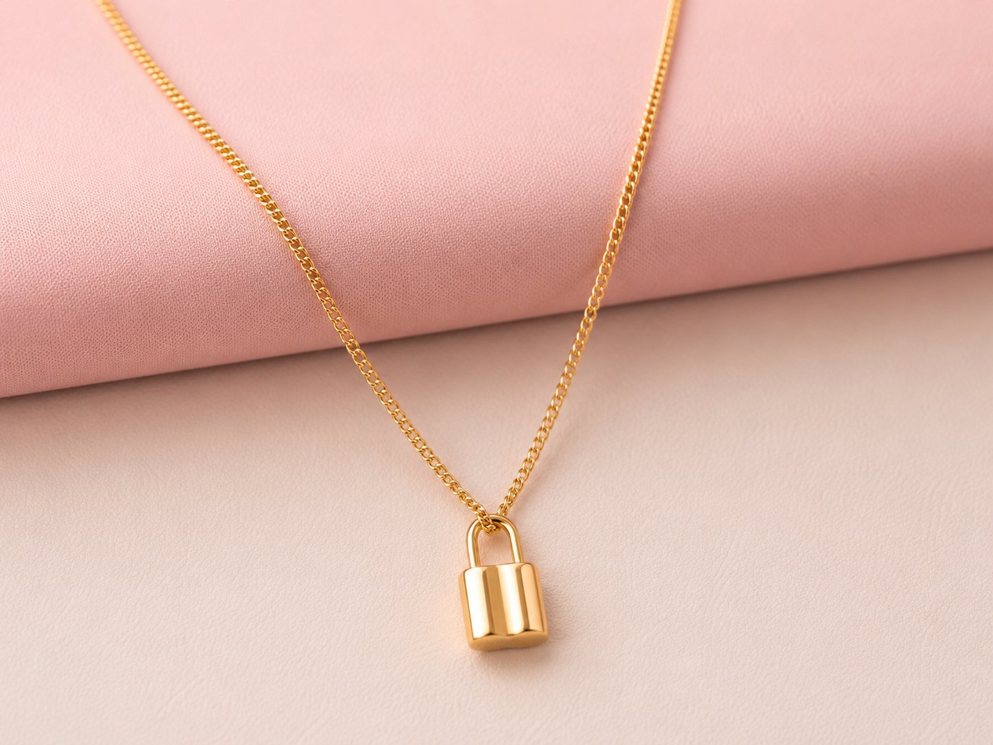 The Keepsake Lock Necklace