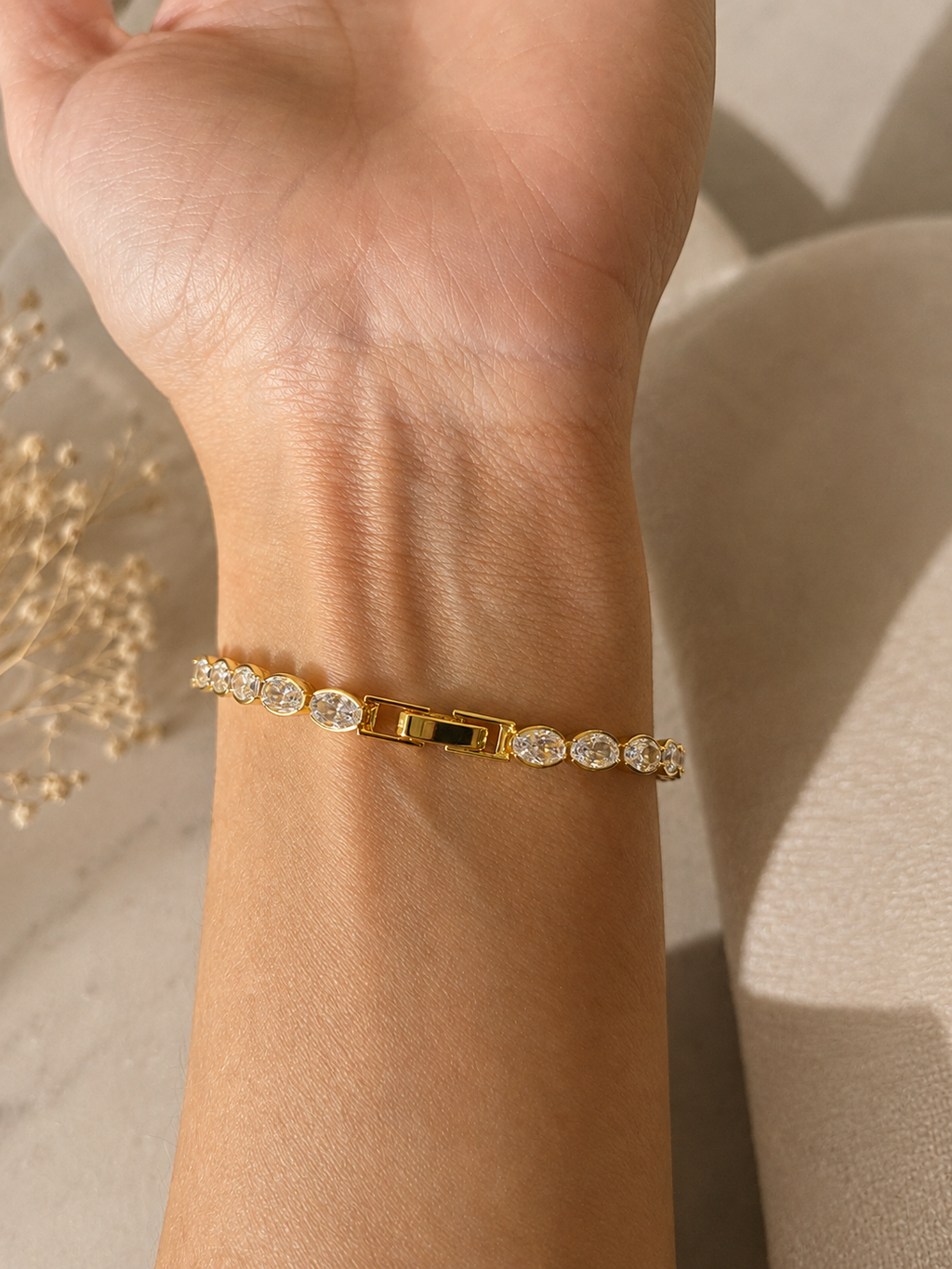 The Solara Tennis Bracelet