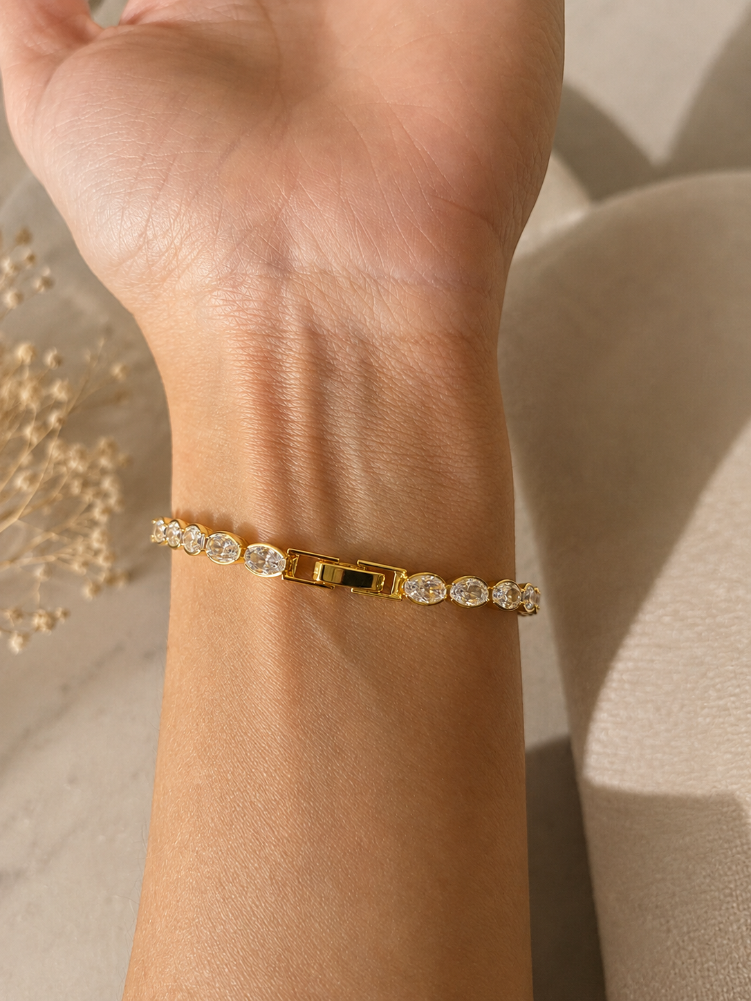 The Solara Tennis Bracelet
