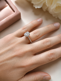 Evermore Moissanite Oval Ring