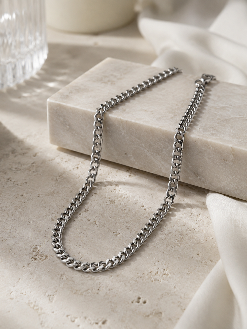 Signature Curb Chain Necklace