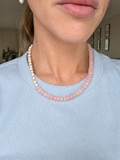 Pink Shores Pearl Necklace