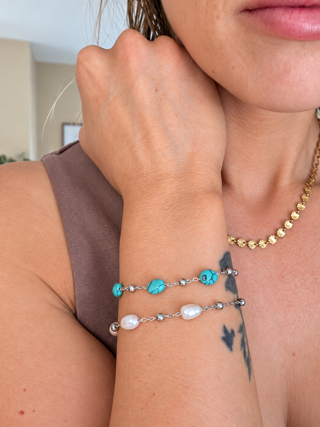 Seaside Serenity Freshwater Pearl Bracelet