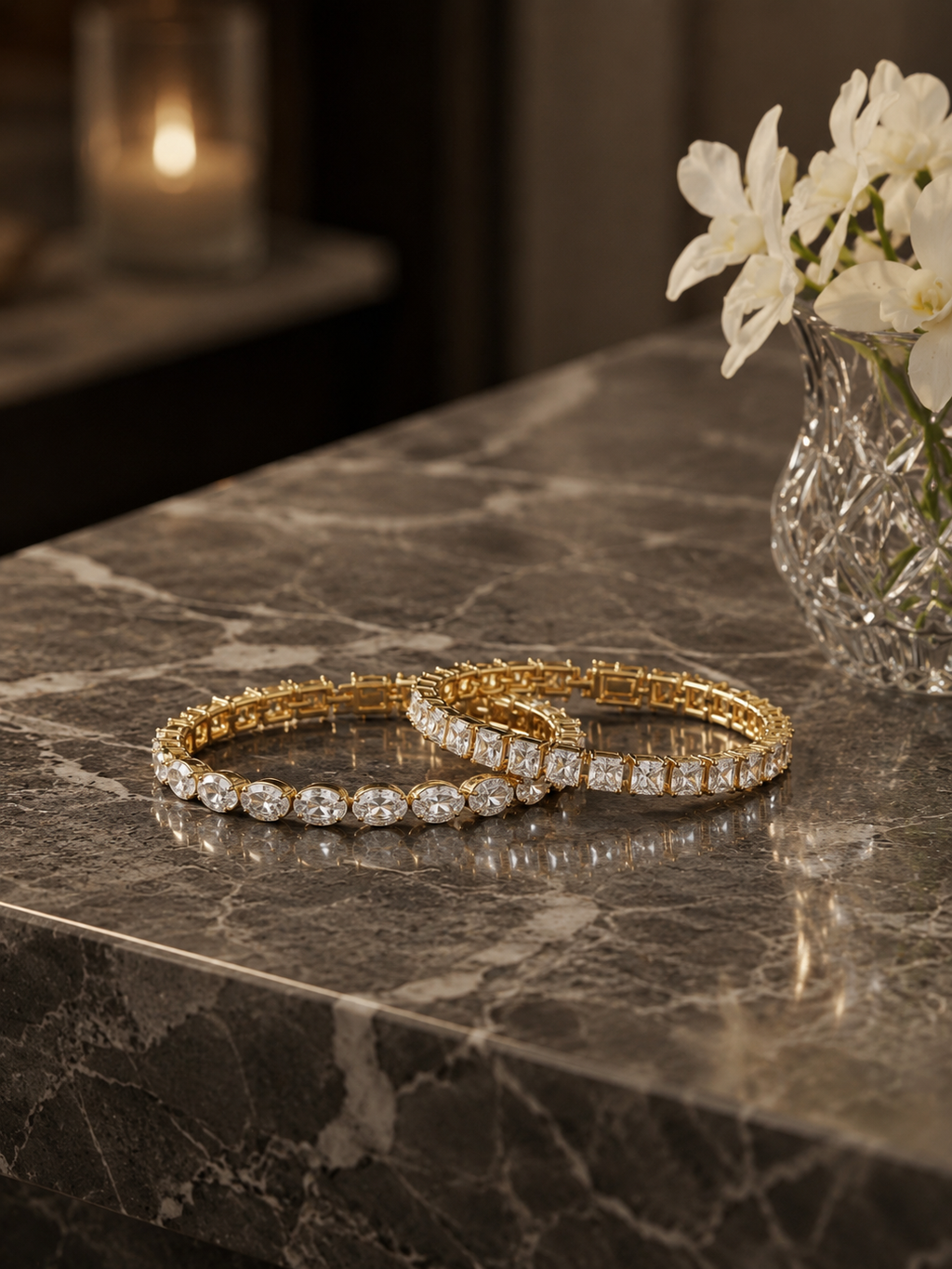 The Golden Luxe Bracelet Set