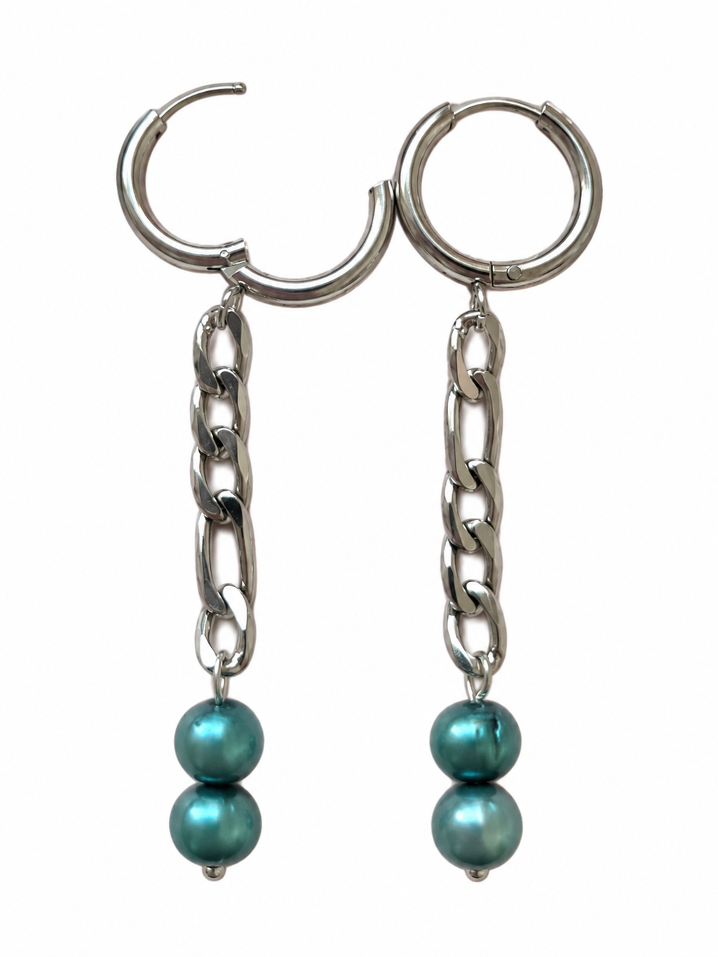 Winter Tides Pearl Drop Earrings