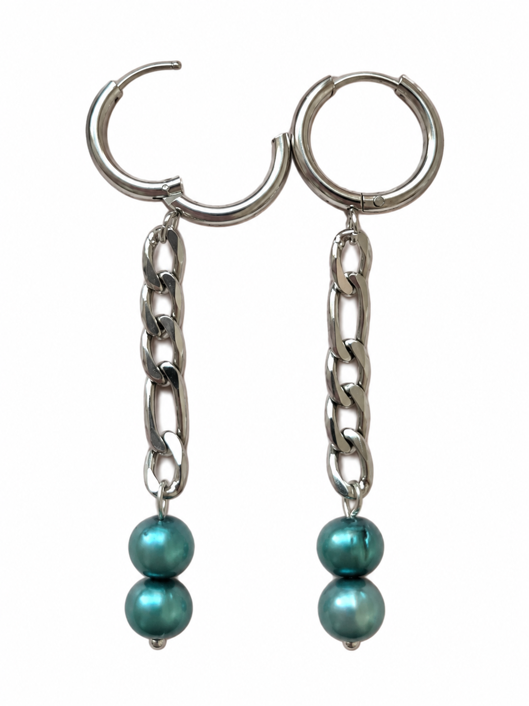 Winter Tides Pearl Drop Earrings