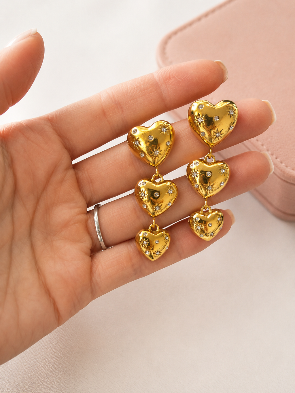 Sea of Hearts Earrings
