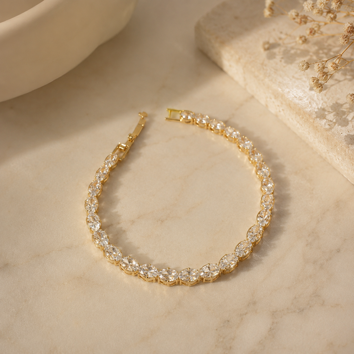 The Solara Tennis Bracelet