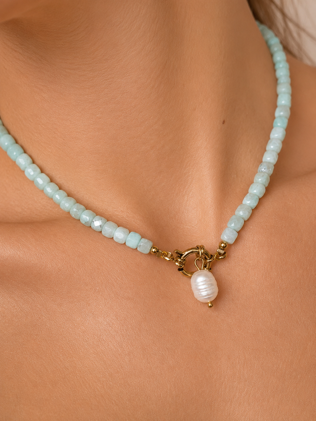 The Still Waters Amazonite Necklace