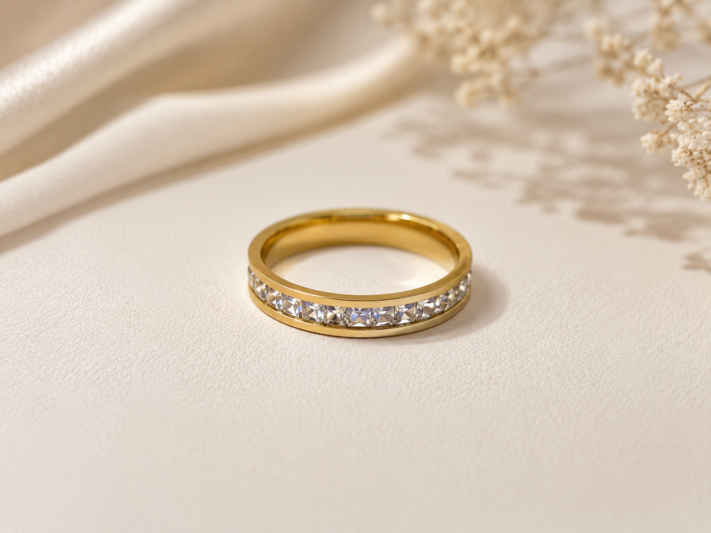 The Promise Gold Plated Band