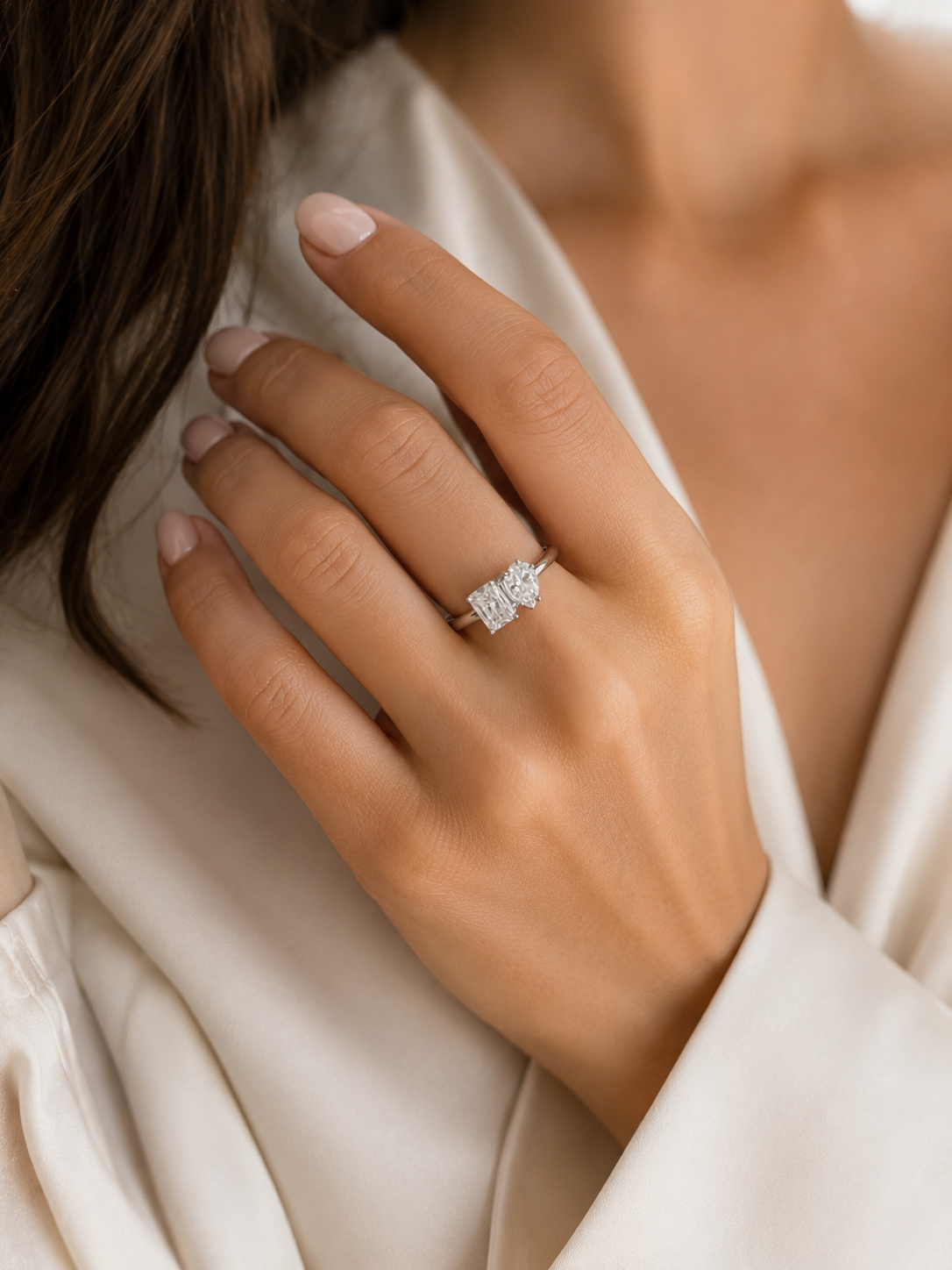 The Keyara Moissanite Ring