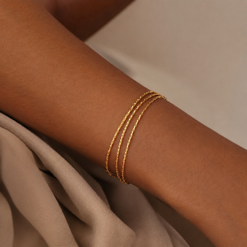 Golden Drift Bracelet
