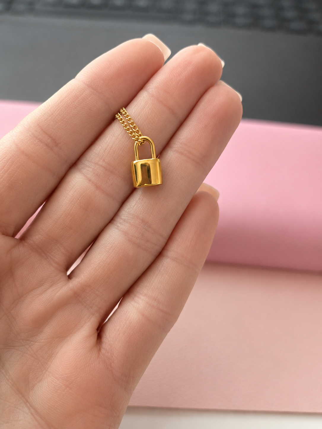 The Keepsake Lock Necklace