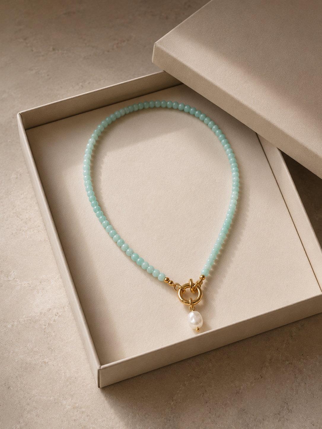 The Still Waters Amazonite Necklace