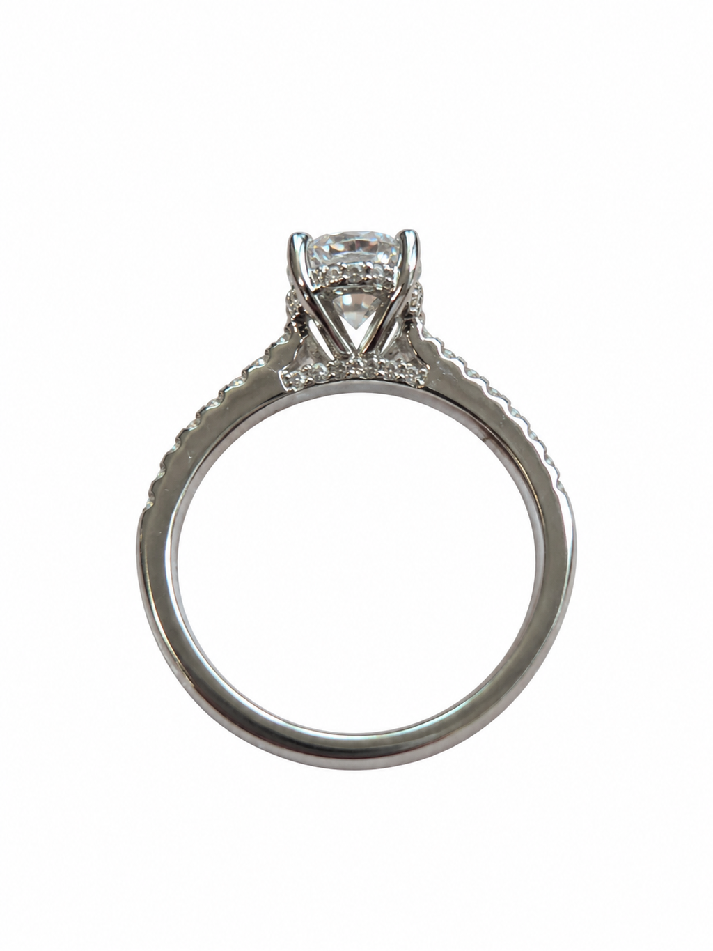 Evermore Moissanite Oval Ring
