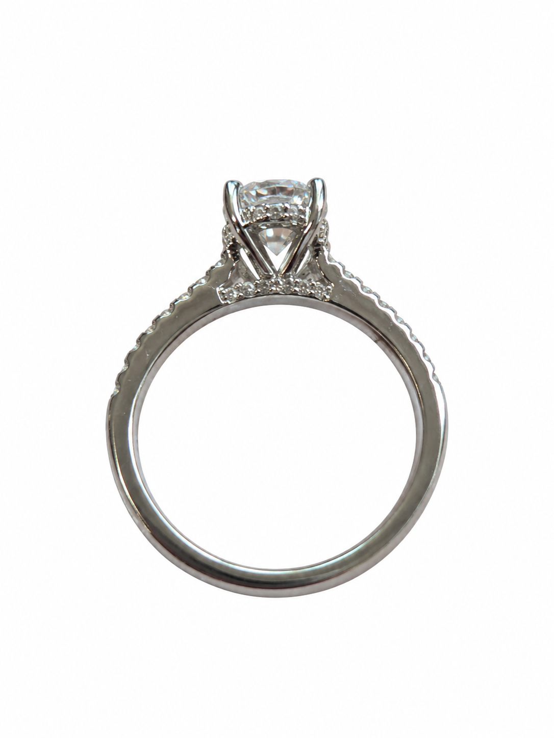 Evermore Moissanite Oval Ring